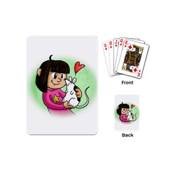 Bookcover  Copy Playing Cards (mini) by millieandcupcake