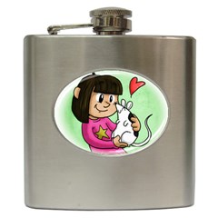 Bookcover  Copy Hip Flask