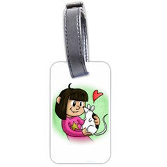 Bookcover  Copy Luggage Tag (one Side)