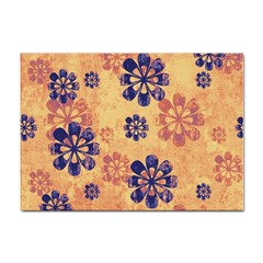 Funky Floral Art A4 Sticker 100 Pack