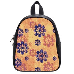 Funky Floral Art School Bag (small)