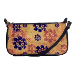 Funky Floral Art Evening Bag