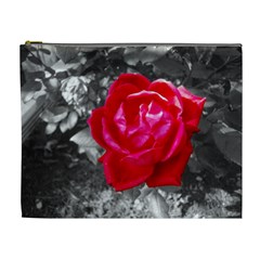 Red Rose Cosmetic Bag (xl)