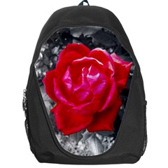 Red Rose Backpack Bag by jotodesign