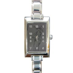 Witchy Rectangular Italian Charm Watch