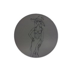 Witchy Magnet 3  (round) by WispsofFantasy