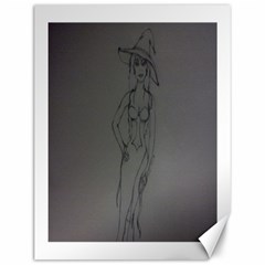 Witchy Canvas 12  X 16  (unframed)