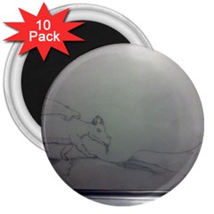 To Battle 3  Button Magnet (10 Pack) by WispsofFantasy