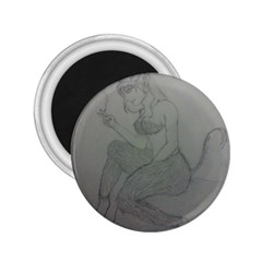 Smoke Break Satyr 2 25  Button Magnet by WispsofFantasy