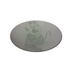 Smoke Break Satyr Sticker 100 Pack (oval) by WispsofFantasy