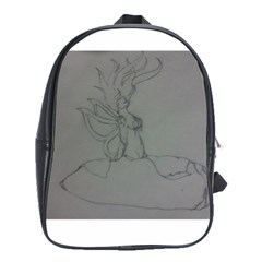 Bursting Forth School Bag (xl) by WispsofFantasy