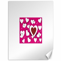 Valentine Hearts  Canvas 36  X 48  (unframed) by Colorfulart23