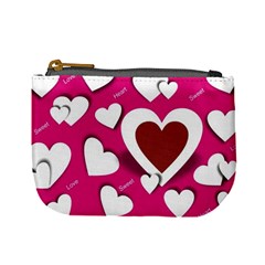 Valentine Hearts  Coin Change Purse by Colorfulart23