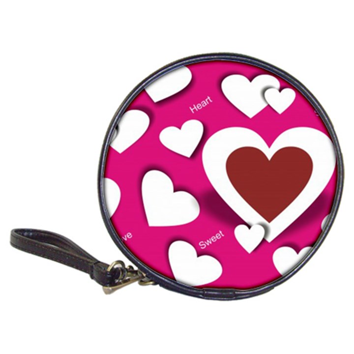 Valentine Hearts  CD Wallet