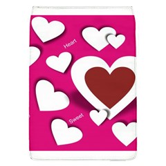 Valentine Hearts  Removable Flap Cover (large)