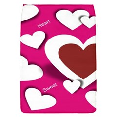 Valentine Hearts  Removable Flap Cover (small) by Colorfulart23