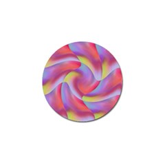 Colored Swirls Golf Ball Marker 4 Pack