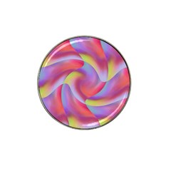 Colored Swirls Golf Ball Marker 4 Pack (for Hat Clip)