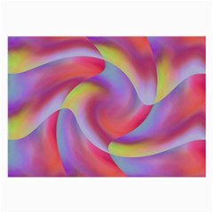 Colored Swirls Glasses Cloth (large)