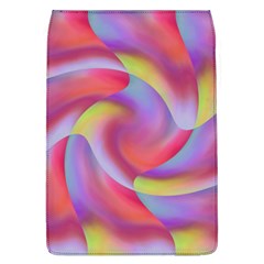 Colored Swirls Removable Flap Cover (large)