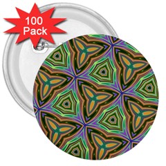 Elegant Retro Art 3  Button (100 Pack) by Colorfulart23