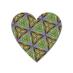 Elegant Retro Art Magnet (heart)