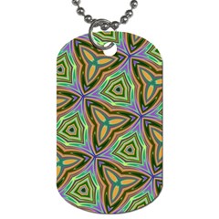 Elegant Retro Art Dog Tag (one Sided)