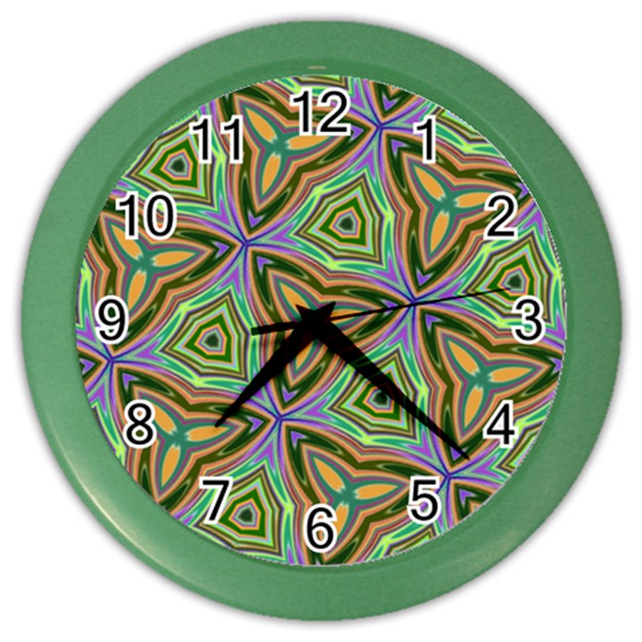 Elegant Retro Art Wall Clock (Color)