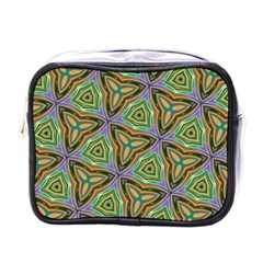 Elegant Retro Art Mini Travel Toiletry Bag (one Side)