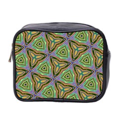 Elegant Retro Art Mini Travel Toiletry Bag (two Sides)