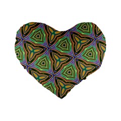 Elegant Retro Art 16  Premium Heart Shape Cushion 