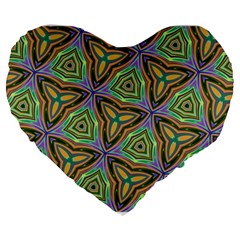 Elegant Retro Art 19  Premium Heart Shape Cushion