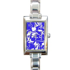 Swirl Rectangular Italian Charm Watch