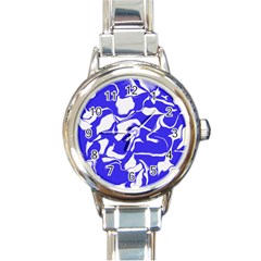 Swirl Round Italian Charm Watch