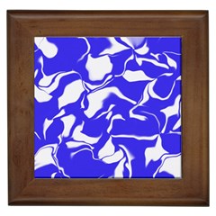 Swirl Framed Ceramic Tile