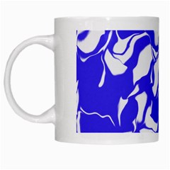 Swirl White Coffee Mug