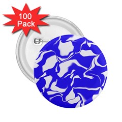 Swirl 2 25  Button (100 Pack)