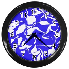 Swirl Wall Clock (black)