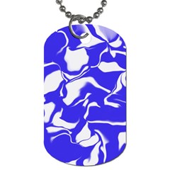 Swirl Dog Tag (two-sided)  by Colorfulart23