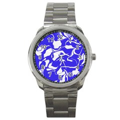 Swirl Sport Metal Watch by Colorfulart23