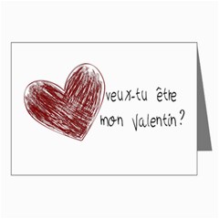 Mon Valentin Greeting Card