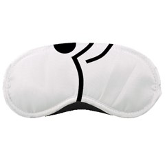 Cowcow Football Black Sleeping Mask