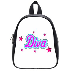  Pink Diva School Bag (small)