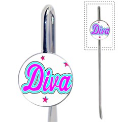  Pink Diva Bookmark