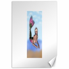 Mermaid On The Beach Canvas 20  X 30  (unframed) by goldenjackal