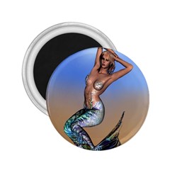 Sexy Mermaid On Beach 2 25  Button Magnet by goldenjackal