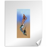 Sexy Mermaid On Beach Canvas 11  x 14  (Unframed) 10.95 x13.48  Canvas - 1