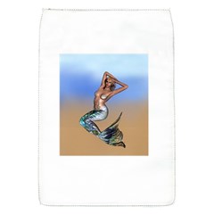 Sexy Mermaid On Beach Removable Flap Cover (small) by goldenjackal