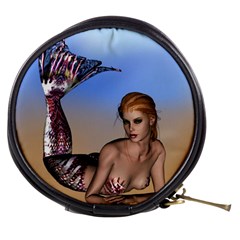 Mermaid On The Beach  Mini Makeup Case