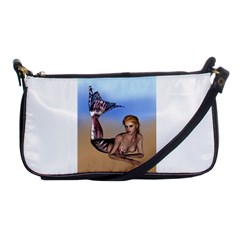 Mermaid On The Beach  Evening Bag